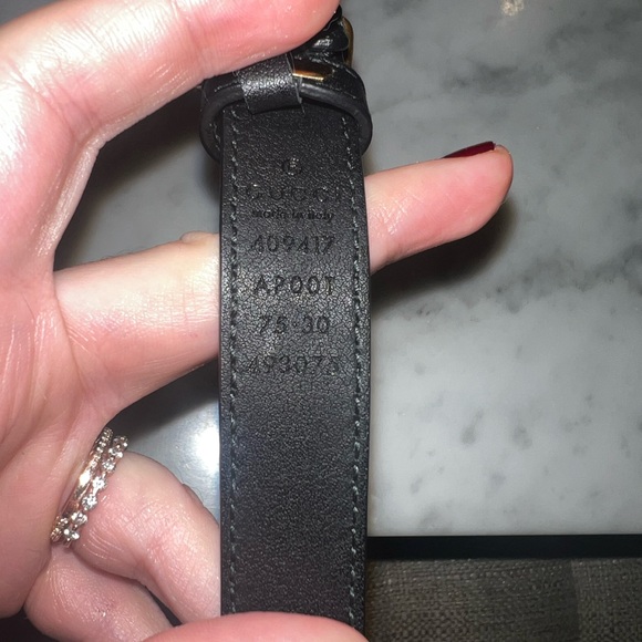 Authentic Gucci Marmont Thin Belt - Picture 4 of 4